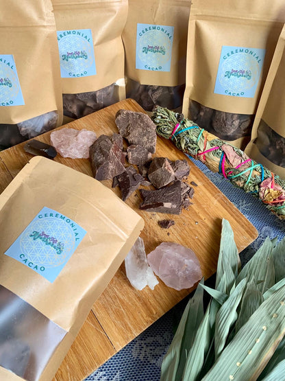 Ceremonial Grade Cacao • Highest Quality Ceremonial Cacao • Raw Organic 100% Ceremonial Cacao • Heart Opener