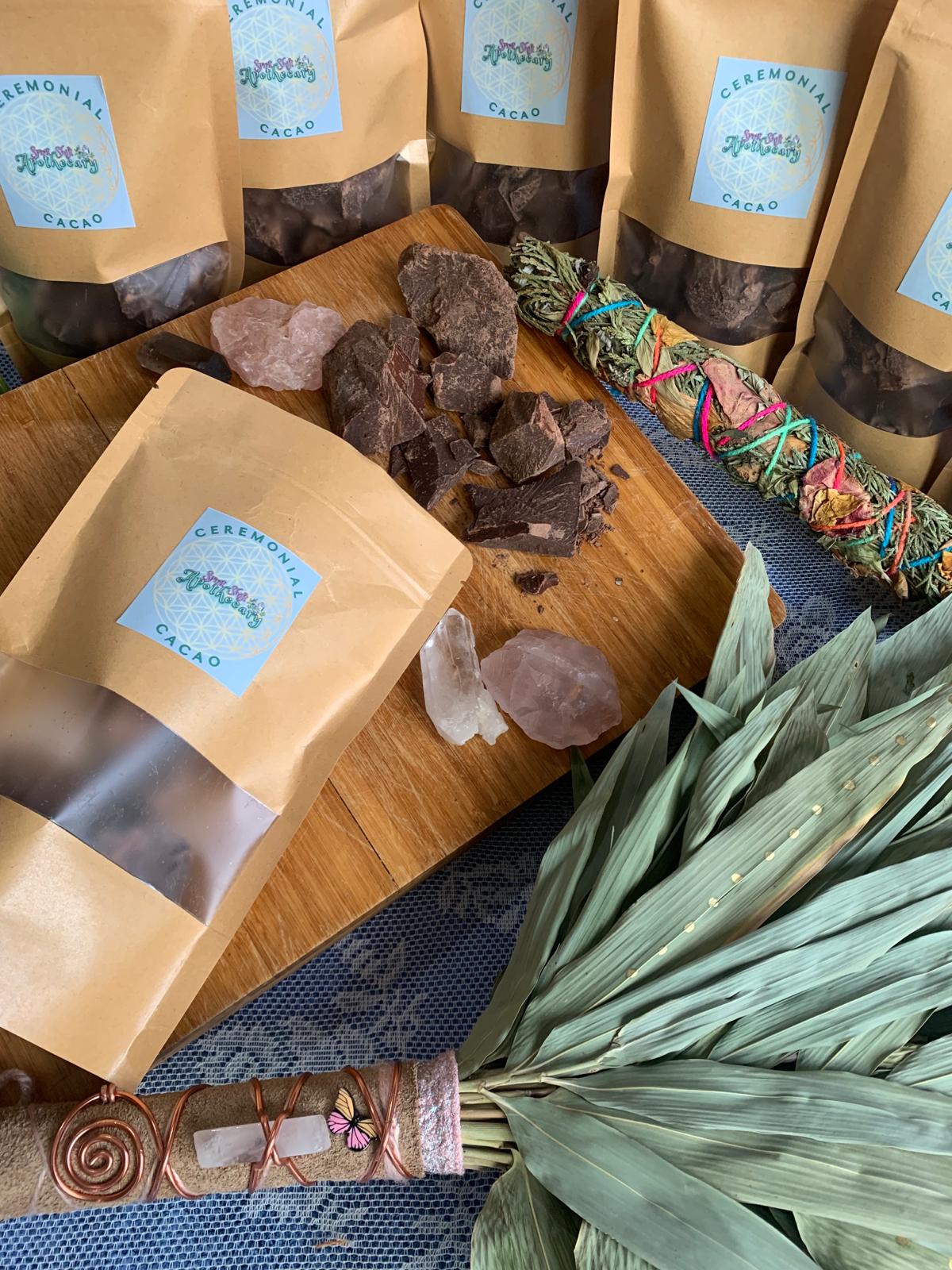 Ceremonial Grade Cacao • Highest Quality Ceremonial Cacao • Raw Organic 100% Ceremonial Cacao • Heart Opener