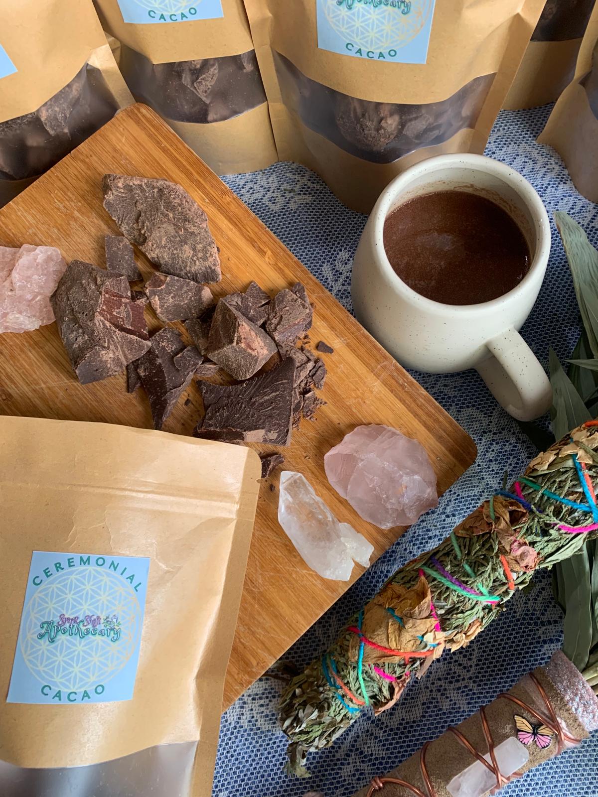 Ceremonial Grade Cacao • Highest Quality Ceremonial Cacao • Raw Organic 100% Ceremonial Cacao • Heart Opener