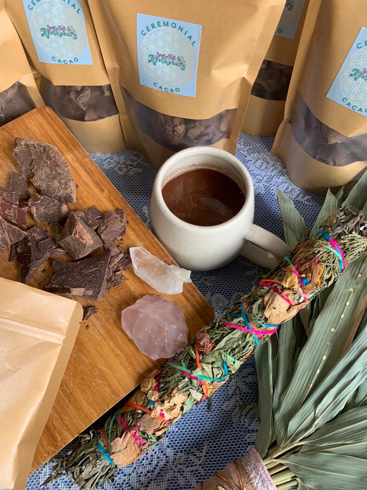 Ceremonial Grade Cacao • Highest Quality Ceremonial Cacao • Raw Organic 100% Ceremonial Cacao • Heart Opener