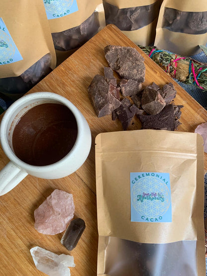 Ceremonial Grade Cacao • Highest Quality Ceremonial Cacao • Raw Organic 100% Ceremonial Cacao • Heart Opener