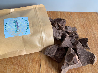 Ceremonial Grade Cacao • Highest Quality Ceremonial Cacao • Raw Organic 100% Ceremonial Cacao • Heart Opener